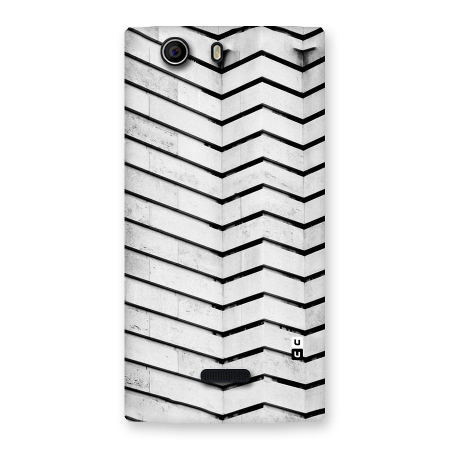 Wall Zig Zag Back Case for Canvas Nitro 2 E311