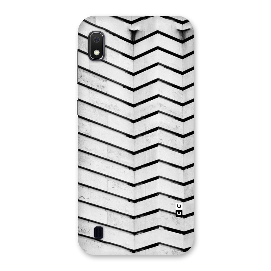 Wall Zig Zag Back Case for Galaxy A10