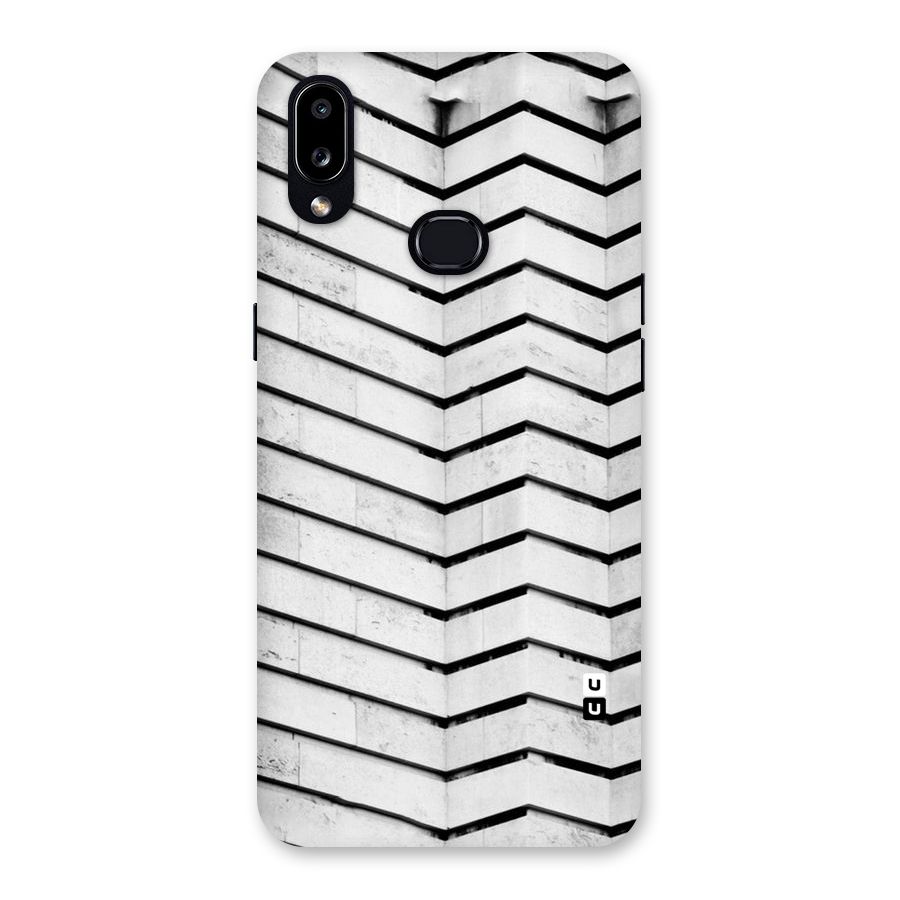 Wall Zig Zag Back Case for Galaxy A10s