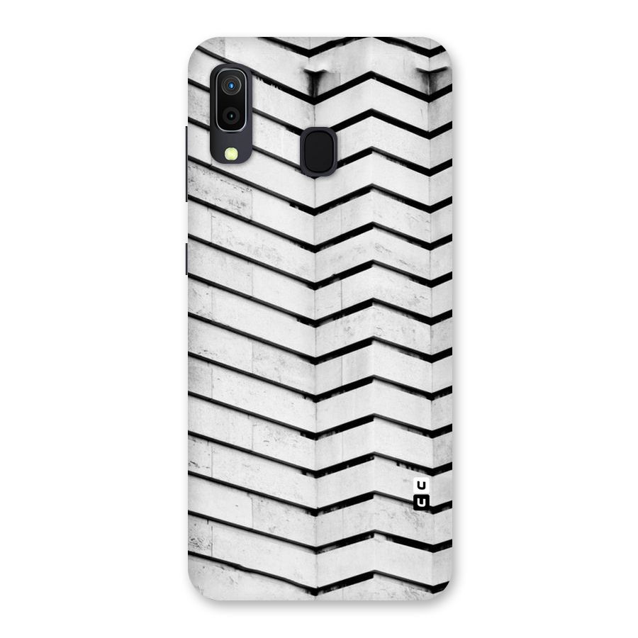 Wall Zig Zag Back Case for Galaxy A30