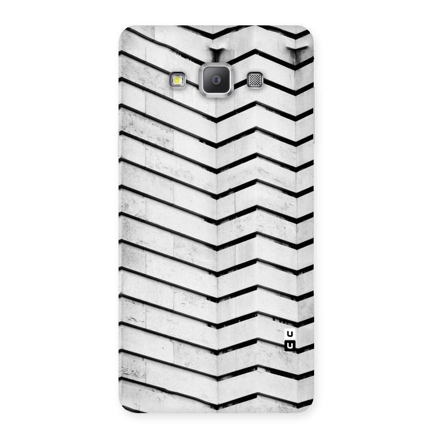 Wall Zig Zag Back Case for Galaxy A7