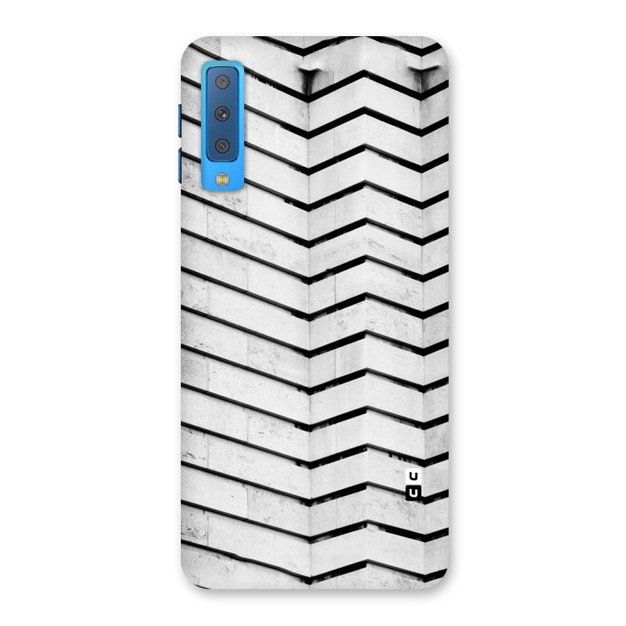 Wall Zig Zag Back Case for Galaxy A7 (2018)