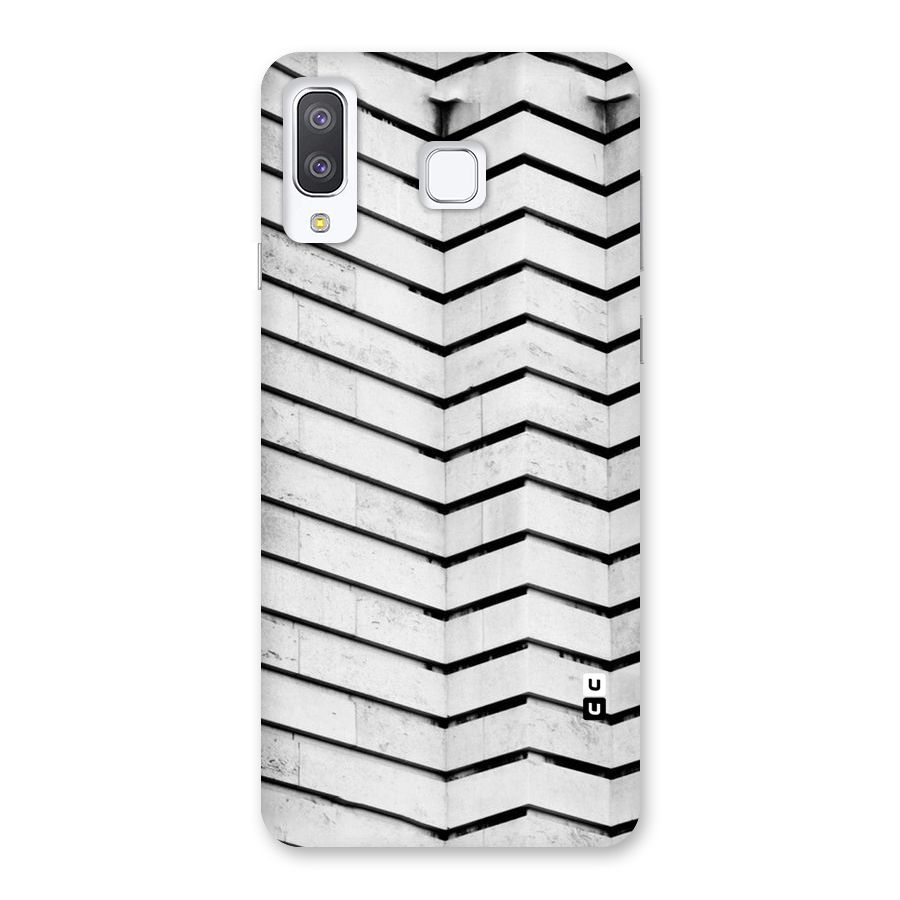 Wall Zig Zag Back Case for Galaxy A8 Star