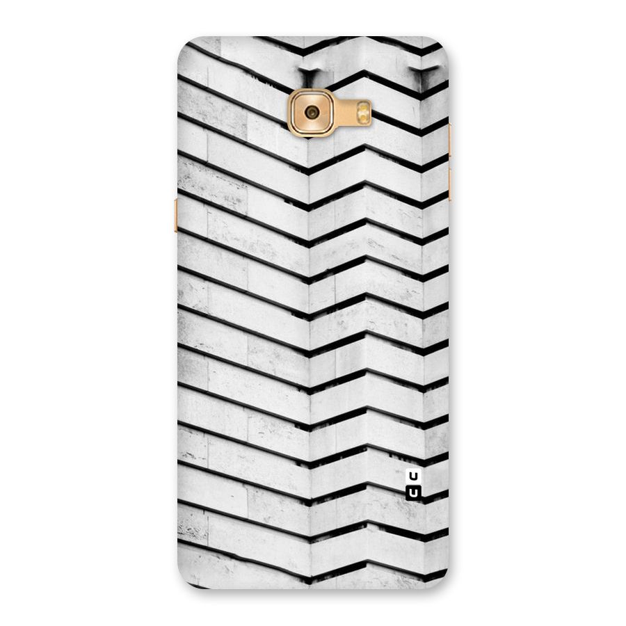 Wall Zig Zag Back Case for Galaxy C9 Pro
