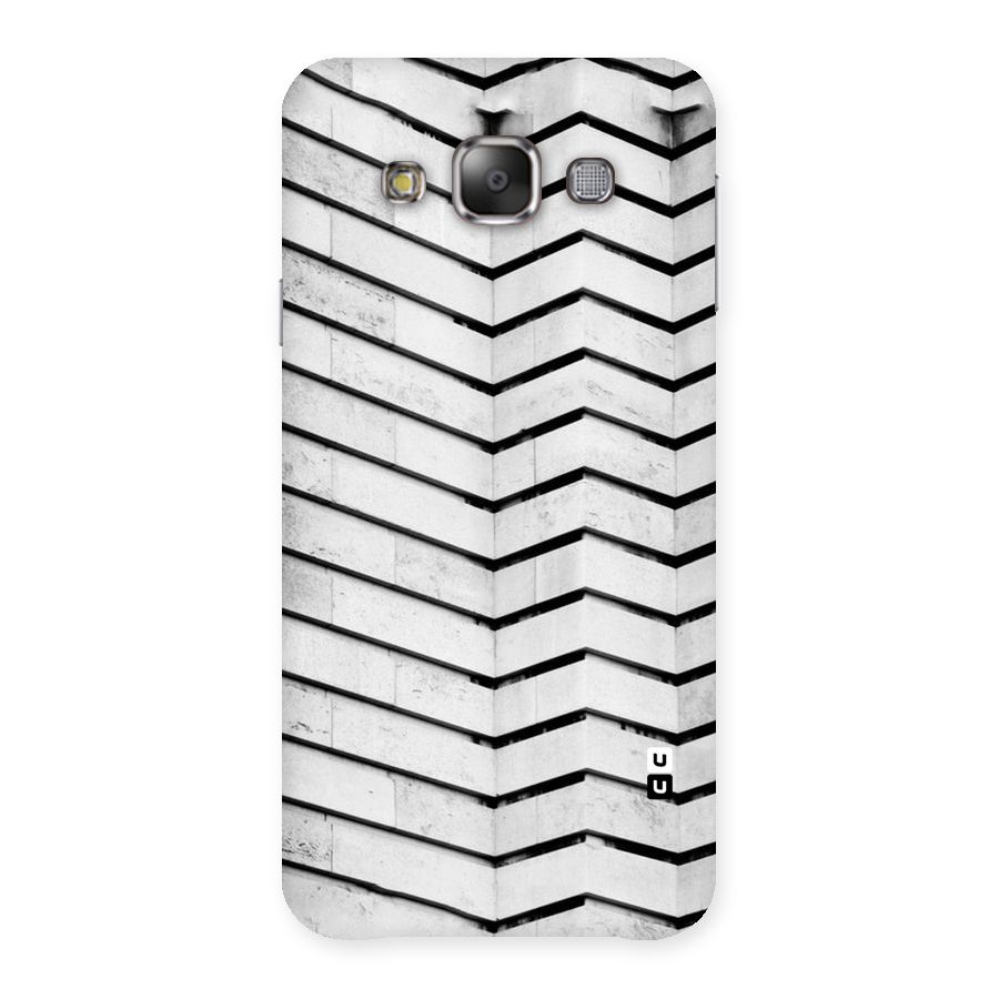 Wall Zig Zag Back Case for Galaxy E7