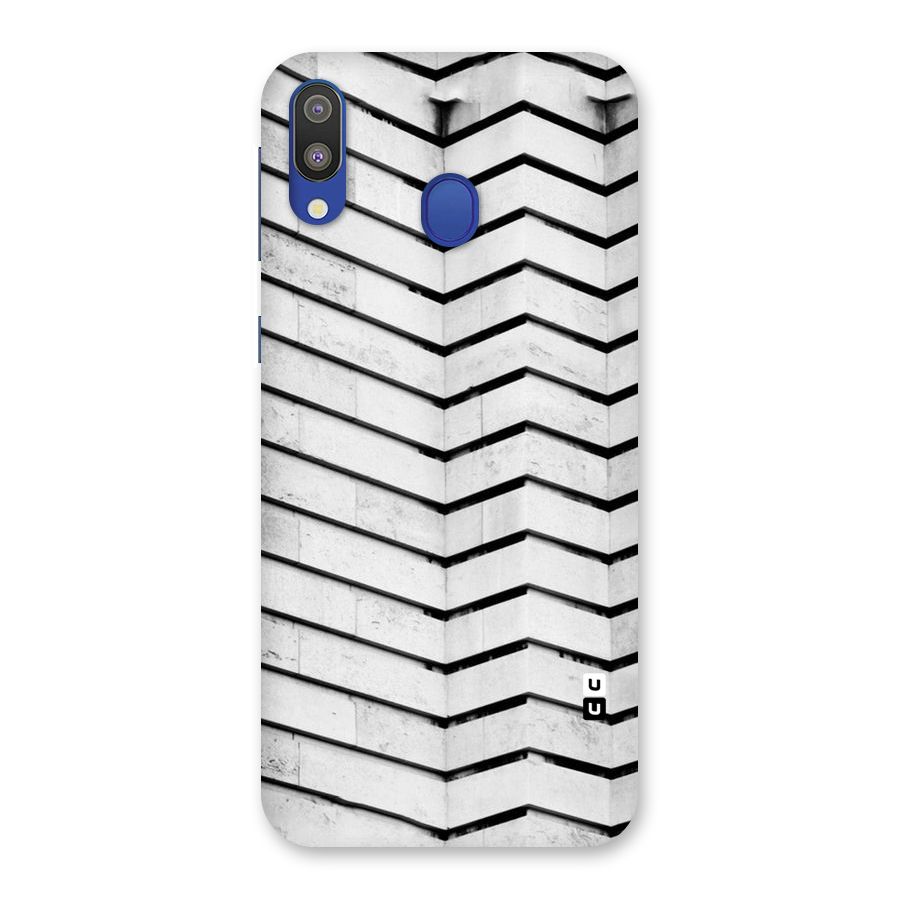 Wall Zig Zag Back Case for Galaxy M20