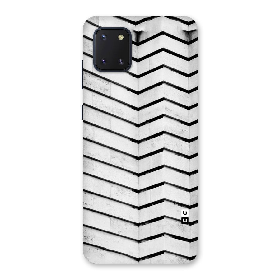 Wall Zig Zag Back Case for Galaxy Note 10 Lite