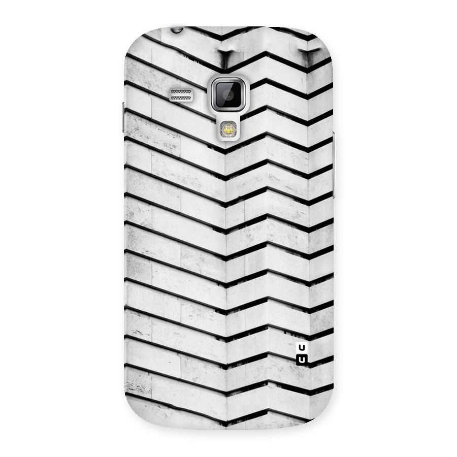 Wall Zig Zag Back Case for Galaxy S Duos