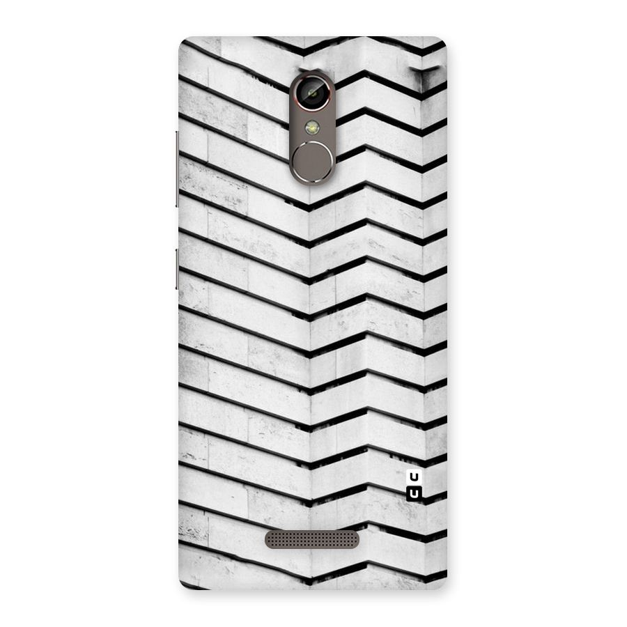 Wall Zig Zag Back Case for Gionee S6s