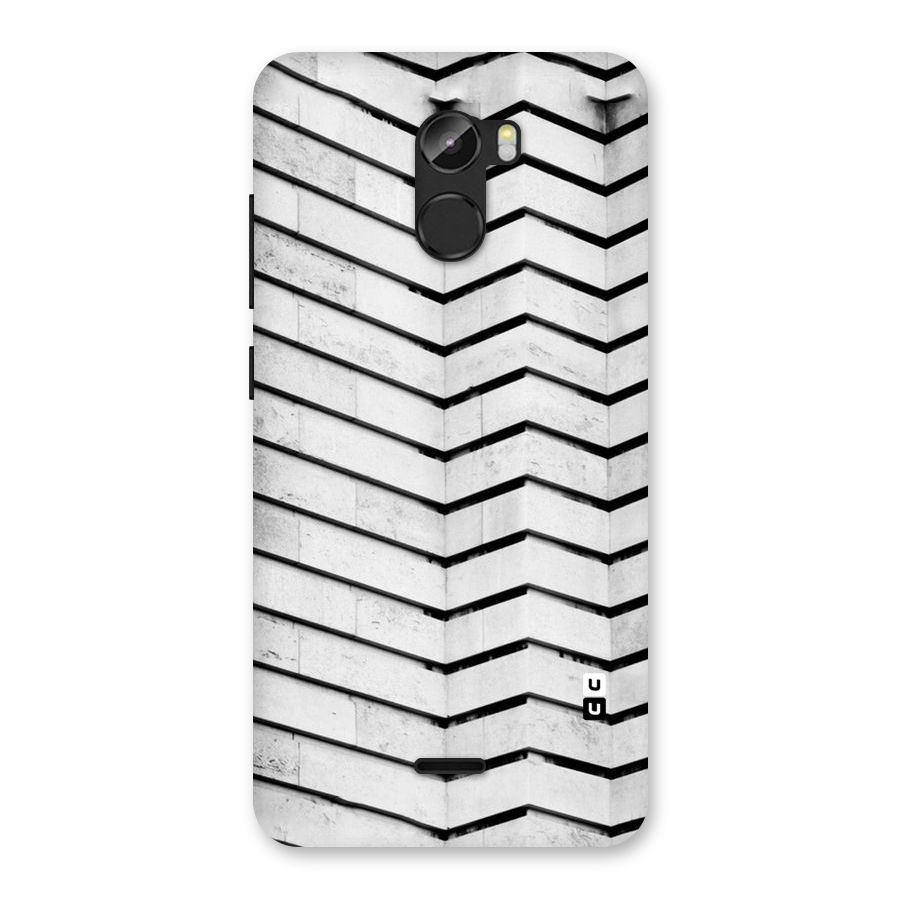 Wall Zig Zag Back Case for Gionee X1