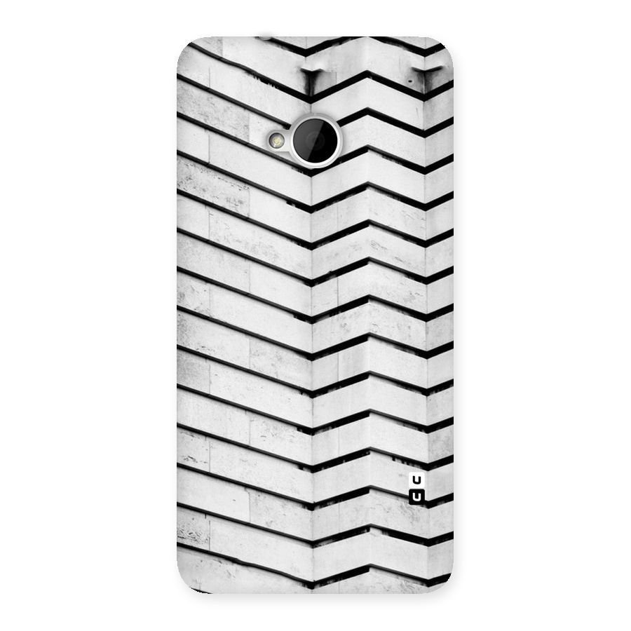 Wall Zig Zag Back Case for HTC One M7