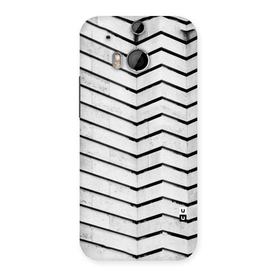 Wall Zig Zag Back Case for HTC One M8