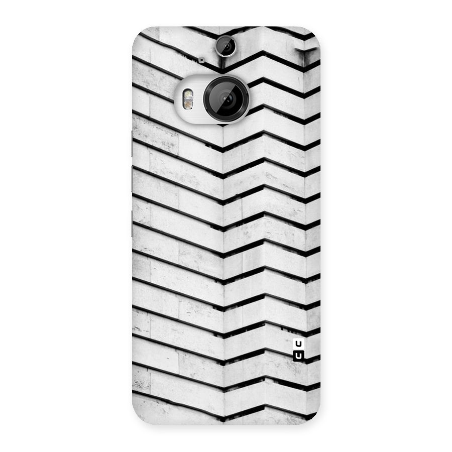 Wall Zig Zag Back Case for HTC One M9 Plus