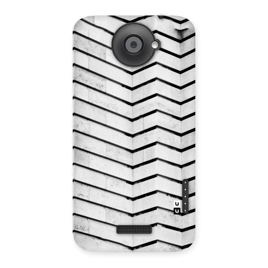 Wall Zig Zag Back Case for HTC One X