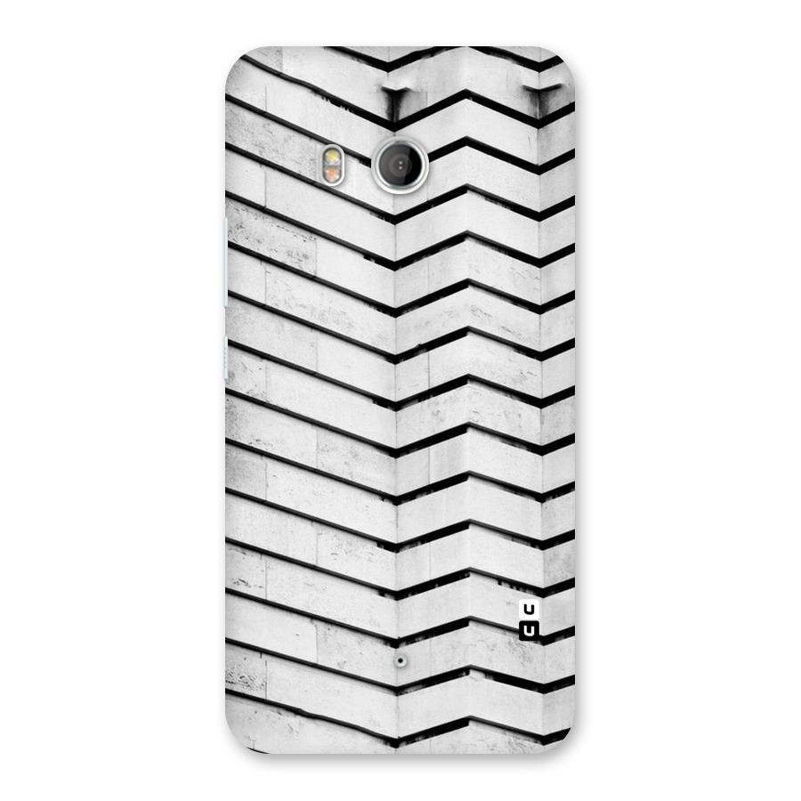 Wall Zig Zag Back Case for HTC U11