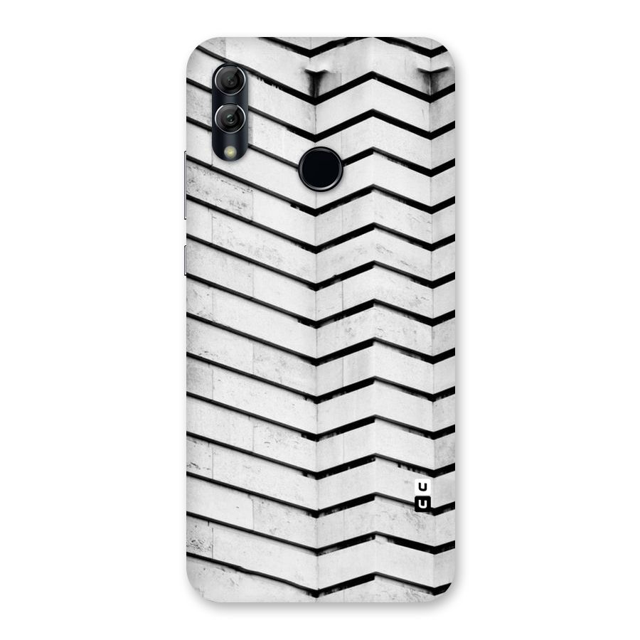 Wall Zig Zag Back Case for Honor 10 Lite