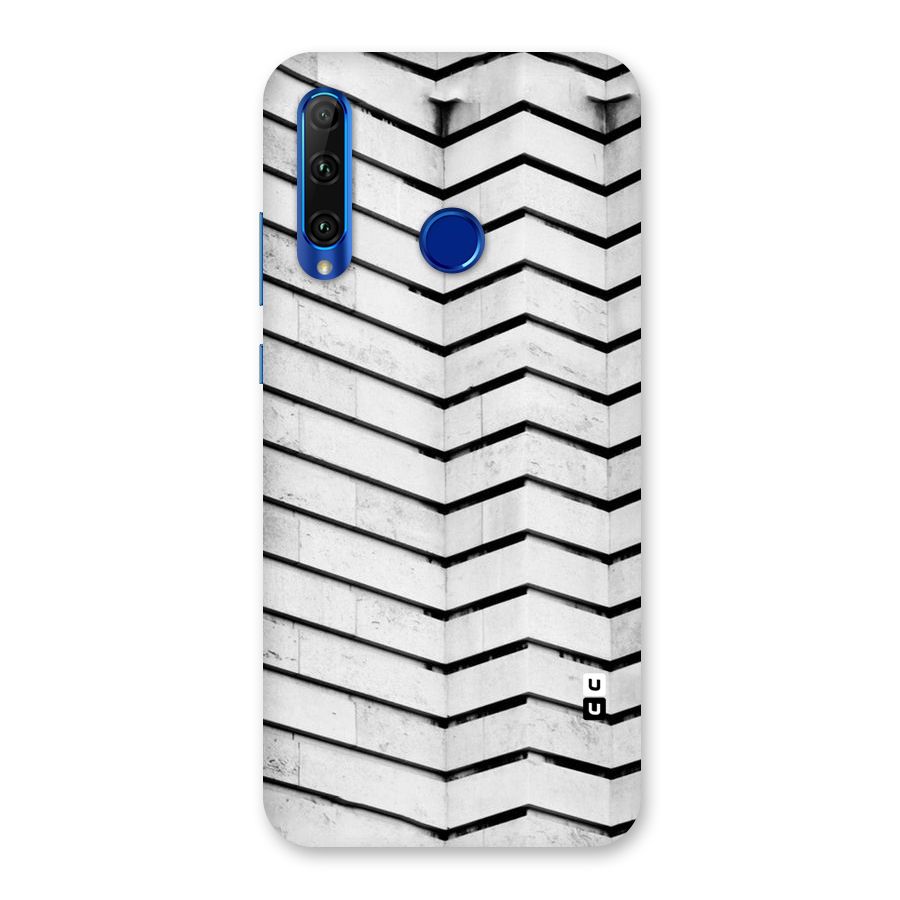 Wall Zig Zag Back Case for Honor 20i