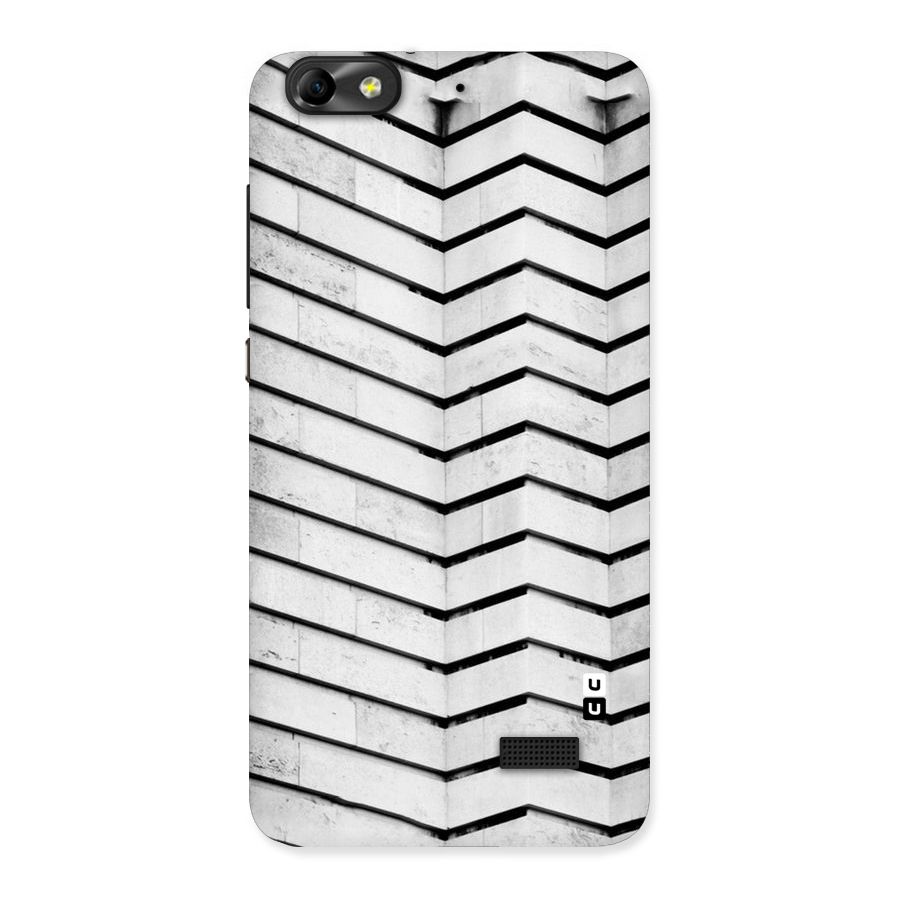 Wall Zig Zag Back Case for Honor 4C