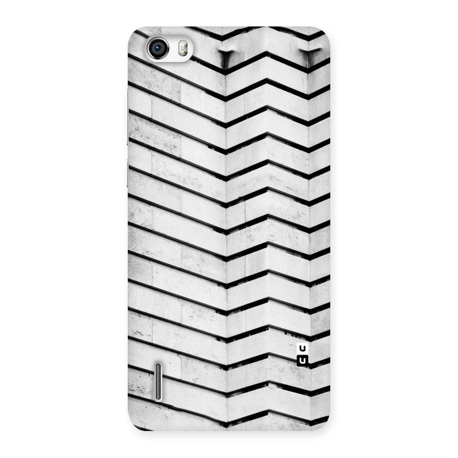 Wall Zig Zag Back Case for Honor 6