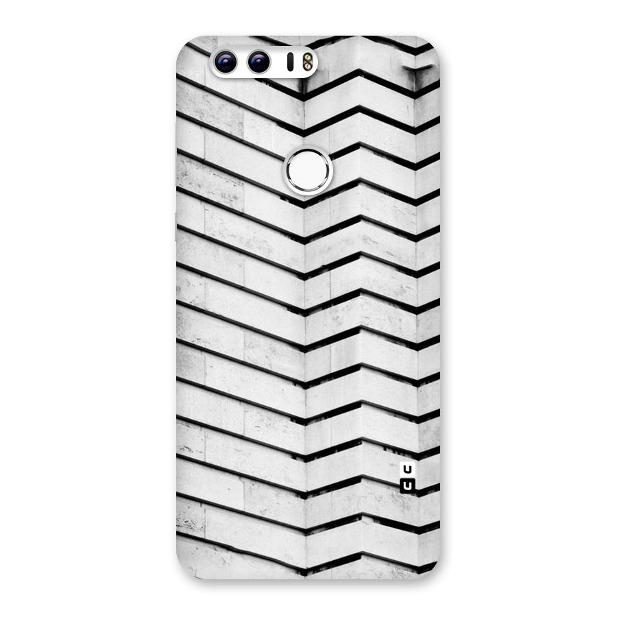 Wall Zig Zag Back Case for Honor 8