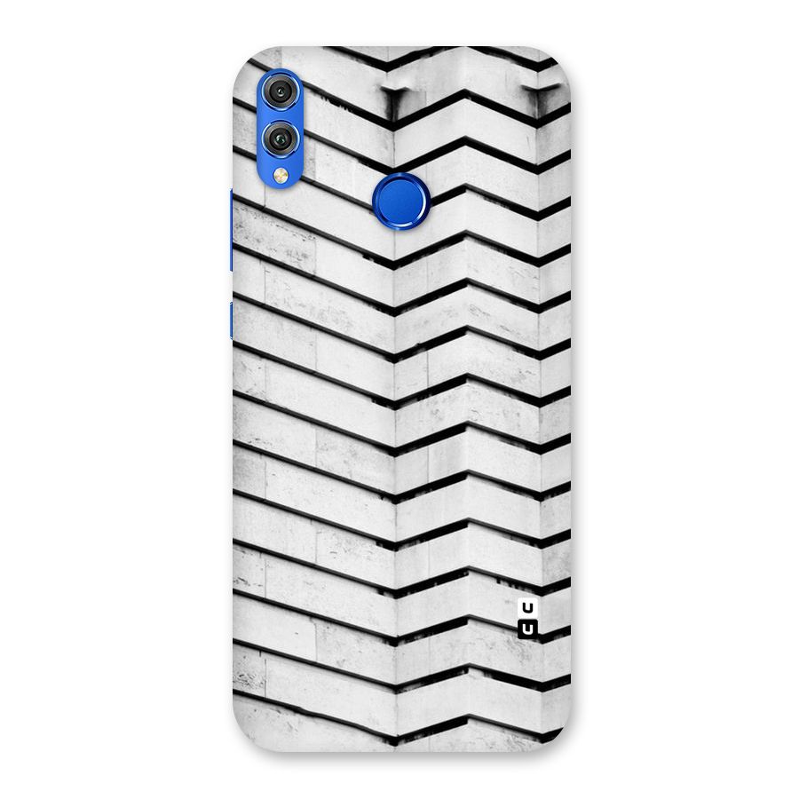 Wall Zig Zag Back Case for Honor 8X