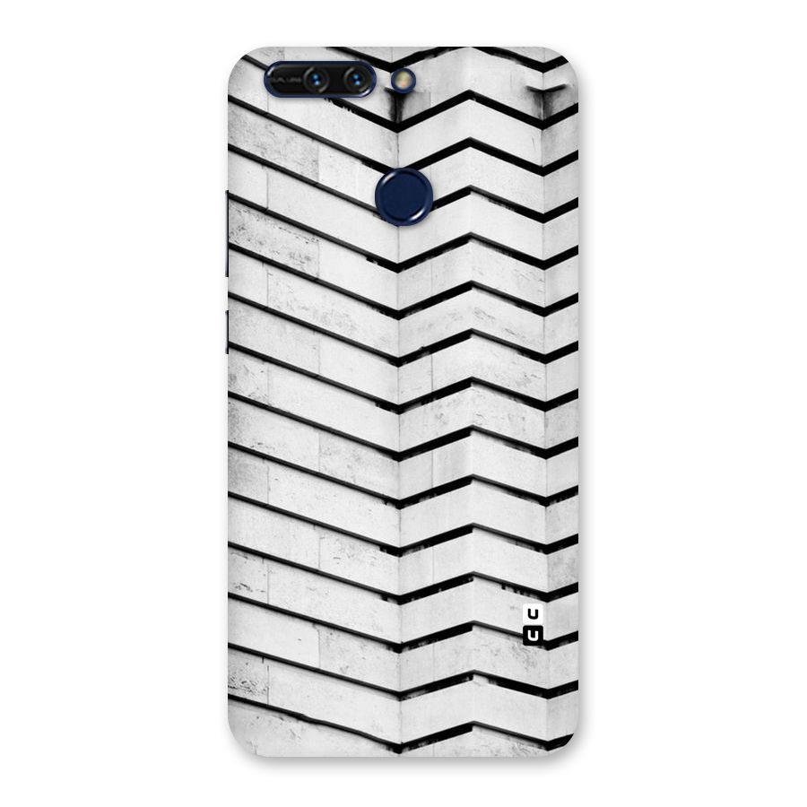 Wall Zig Zag Back Case for Honor 8 Pro