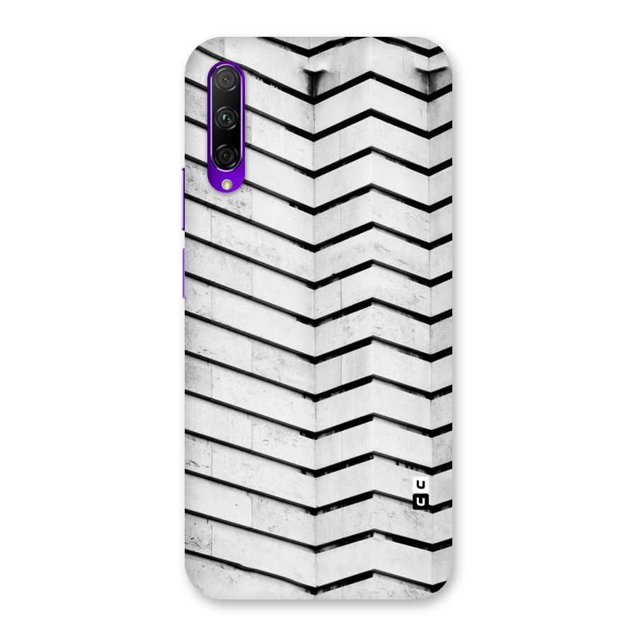 Wall Zig Zag Back Case for Honor 9X Pro
