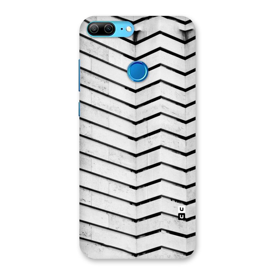 Wall Zig Zag Back Case for Honor 9 Lite
