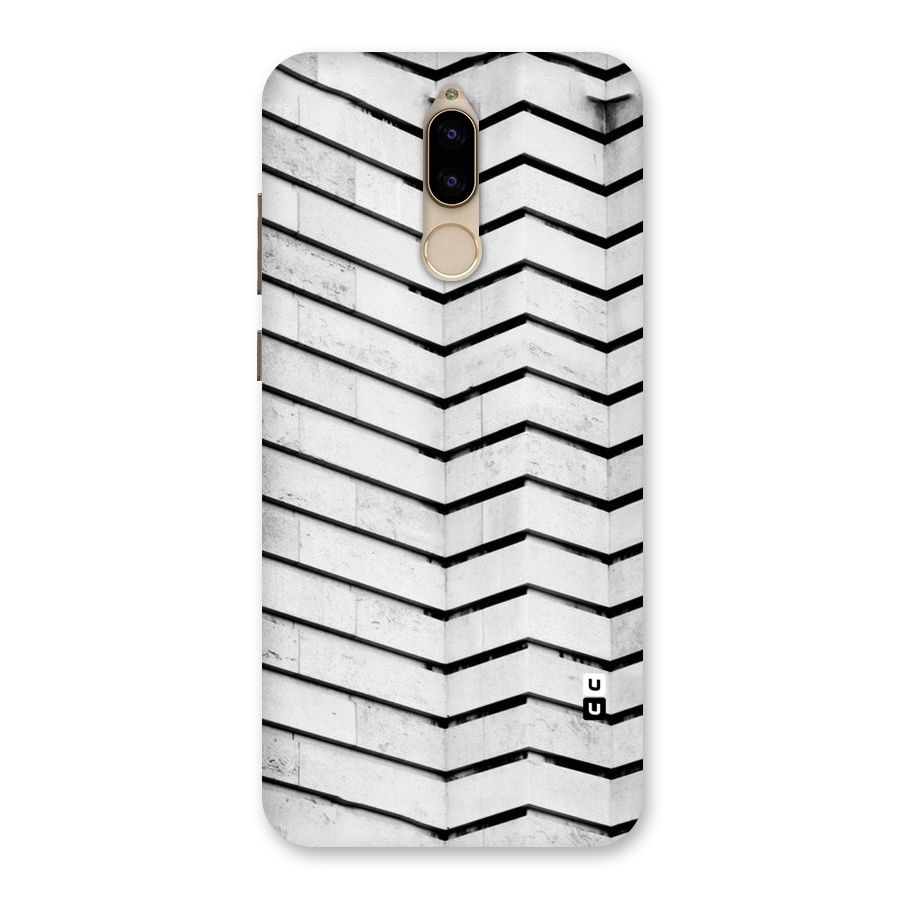 Wall Zig Zag Back Case for Honor 9i
