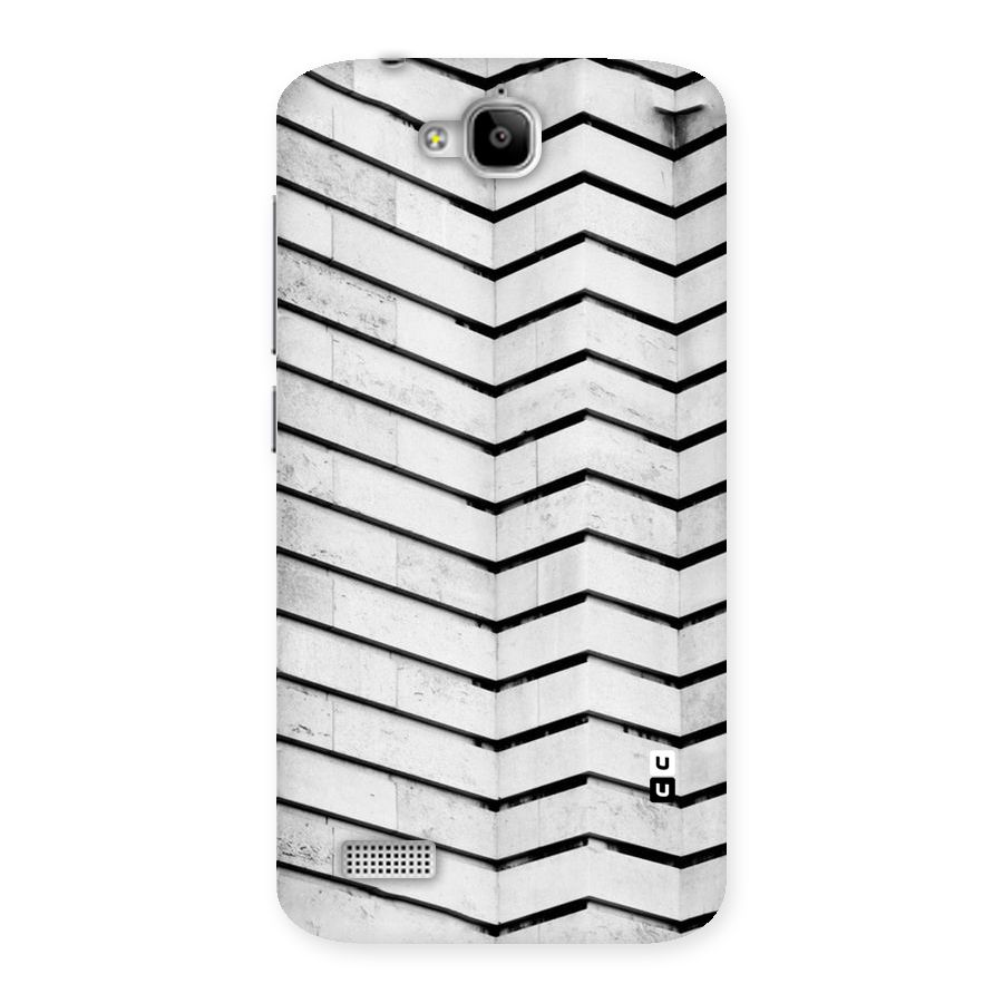 Wall Zig Zag Back Case for Honor Holly