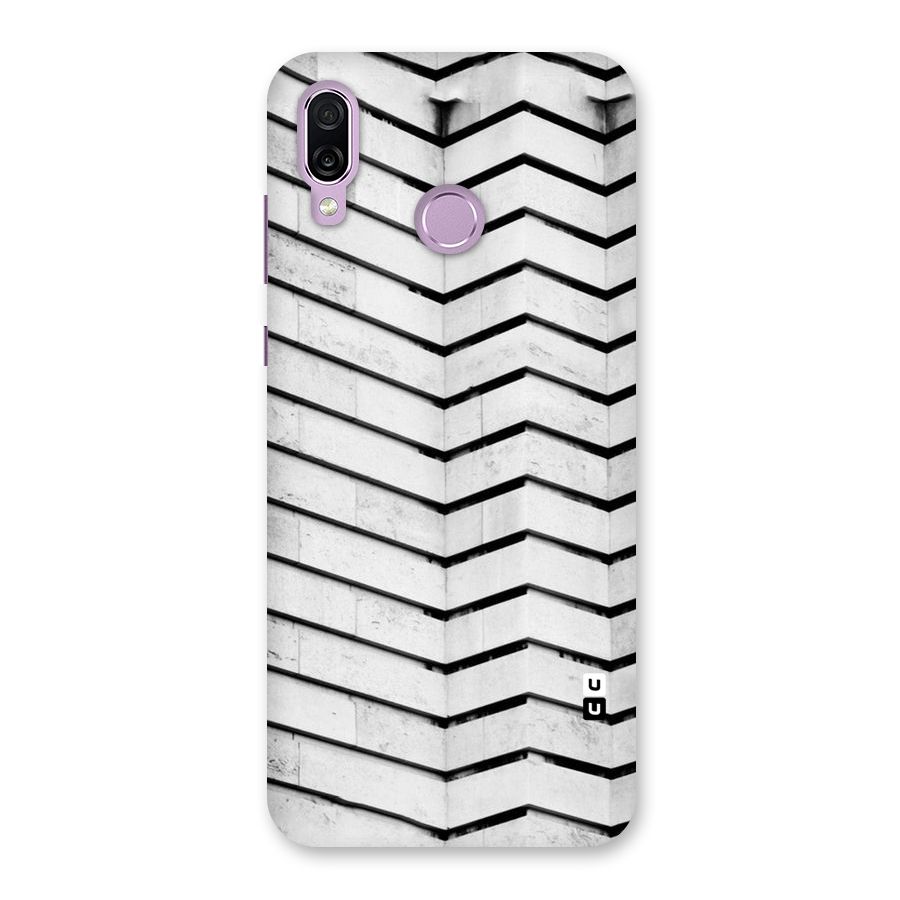Wall Zig Zag Back Case for Honor Play