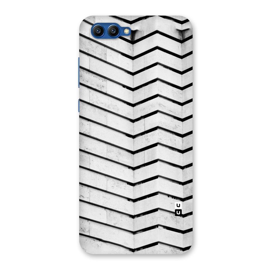 Wall Zig Zag Back Case for Honor View 10