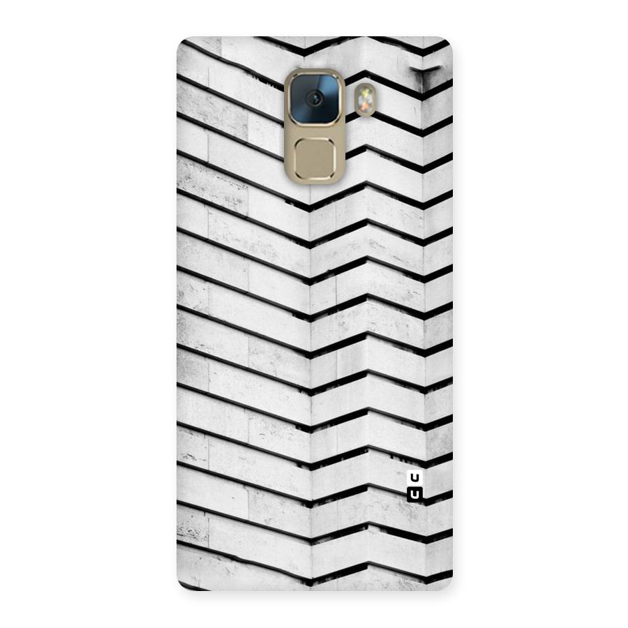 Wall Zig Zag Back Case for Huawei Honor 7