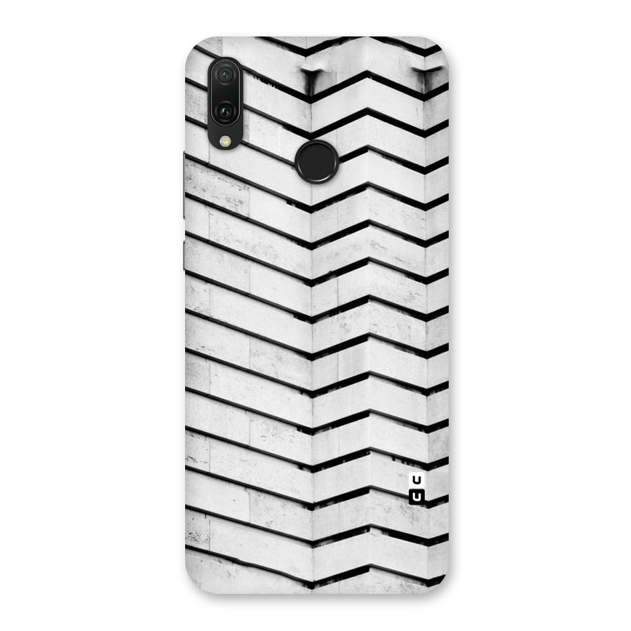 Wall Zig Zag Back Case for Huawei Y9 (2019)