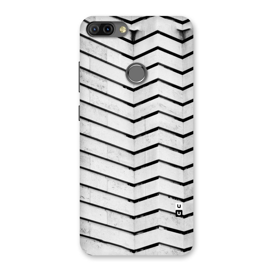 Wall Zig Zag Back Case for Infinix Hot 6 Pro