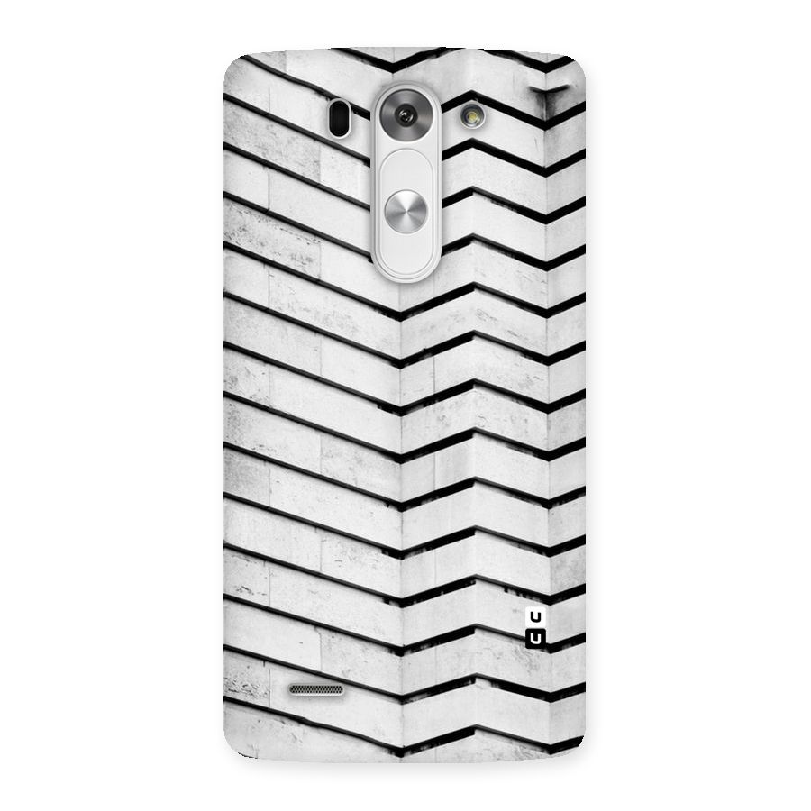 Wall Zig Zag Back Case for LG G3 Mini