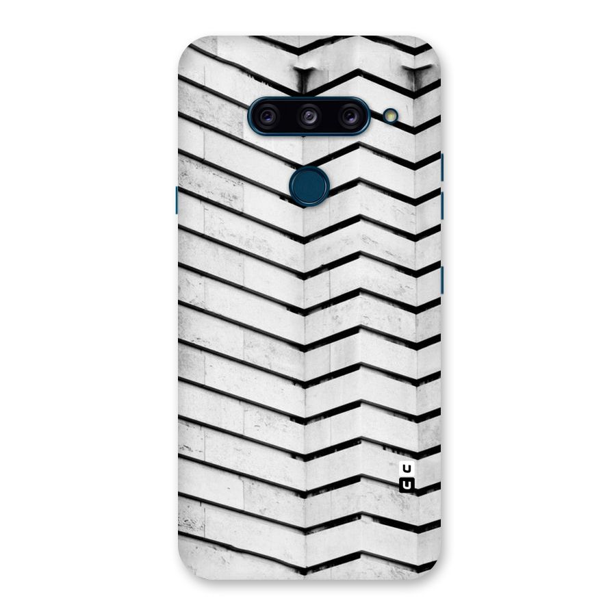 Wall Zig Zag Back Case for LG  V40 ThinQ