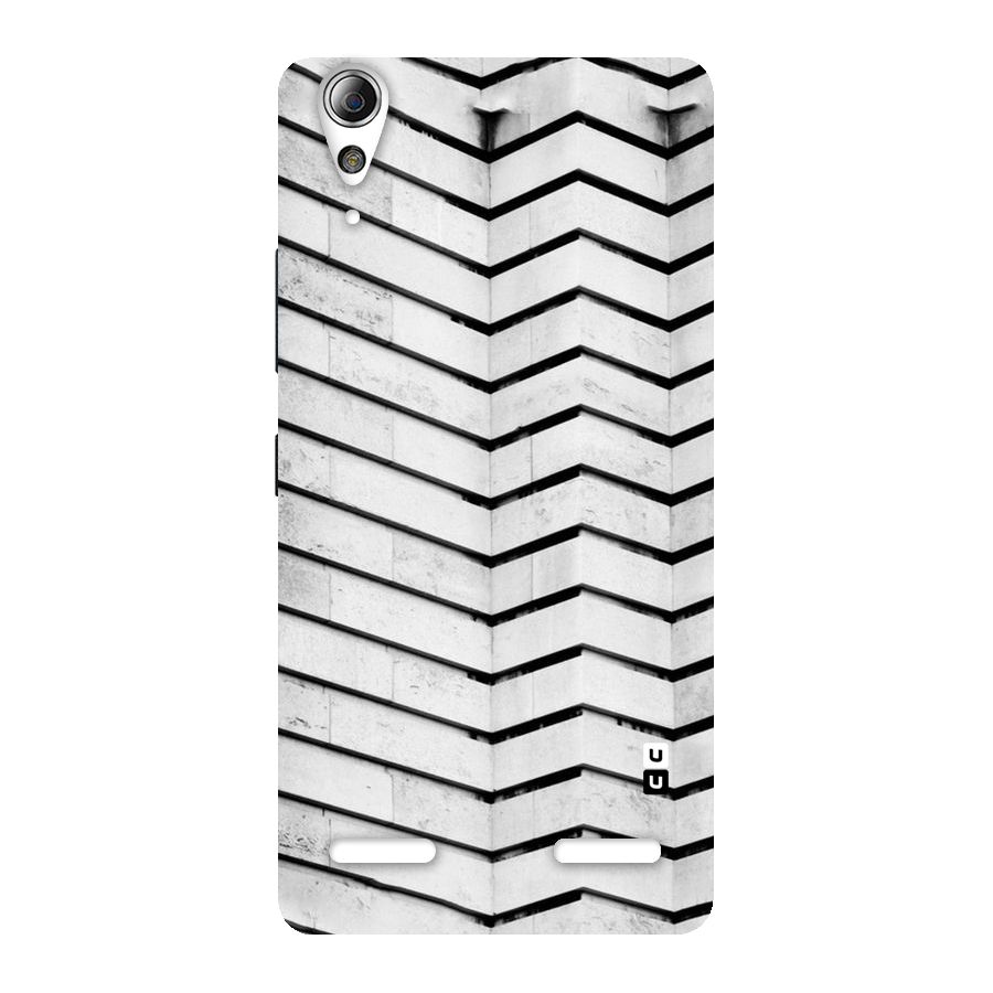 Wall Zig Zag Back Case for Lenovo A6000