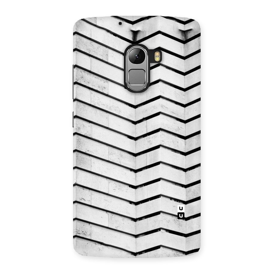 Wall Zig Zag Back Case for Lenovo K4 Note