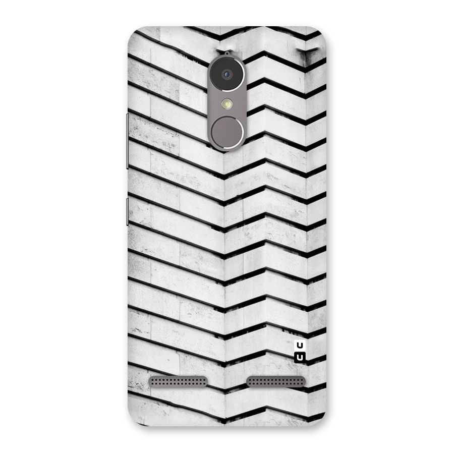 Wall Zig Zag Back Case for Lenovo K6