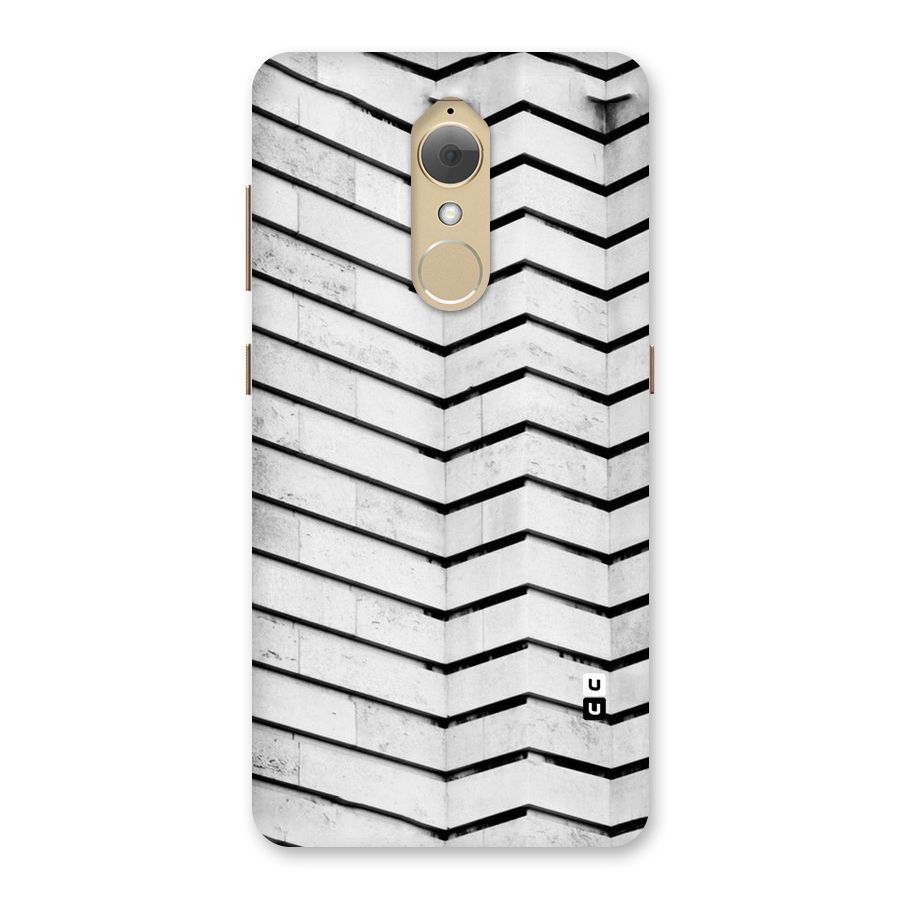 Wall Zig Zag Back Case for Lenovo K8