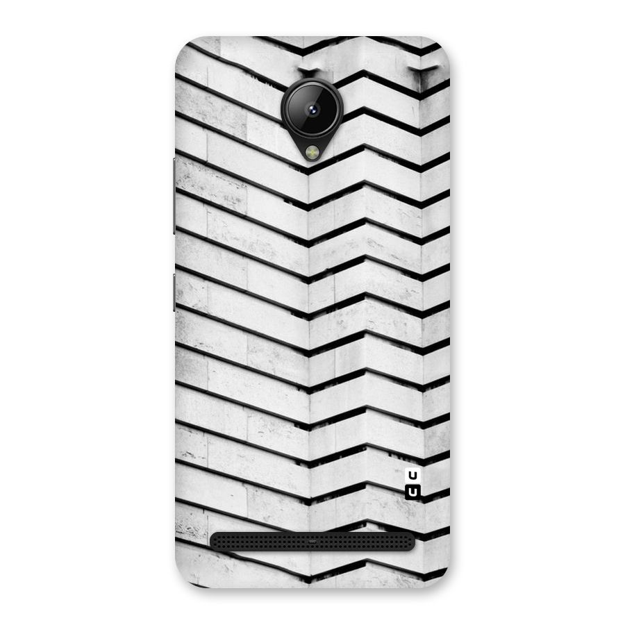 Wall Zig Zag Back Case for Lenovo C2