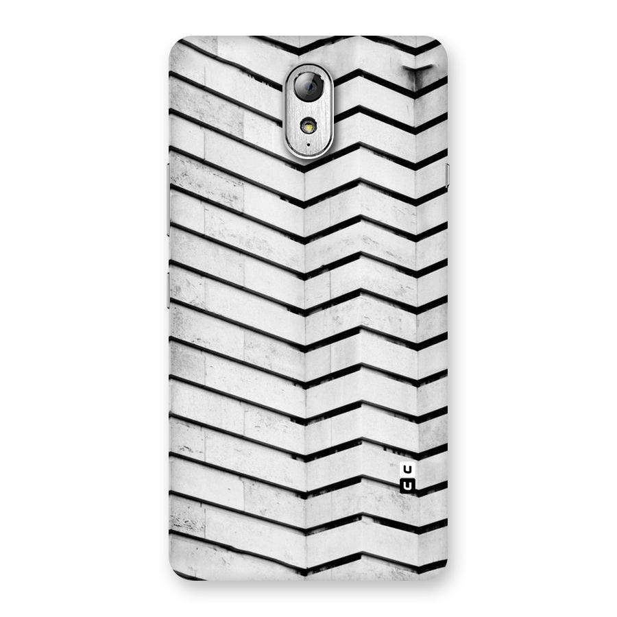 Wall Zig Zag Back Case for Lenovo Vibe P1M