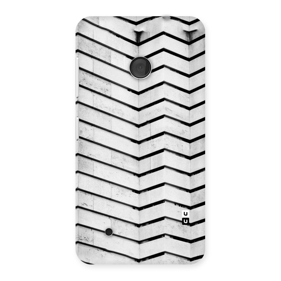 Wall Zig Zag Back Case for Lumia 530