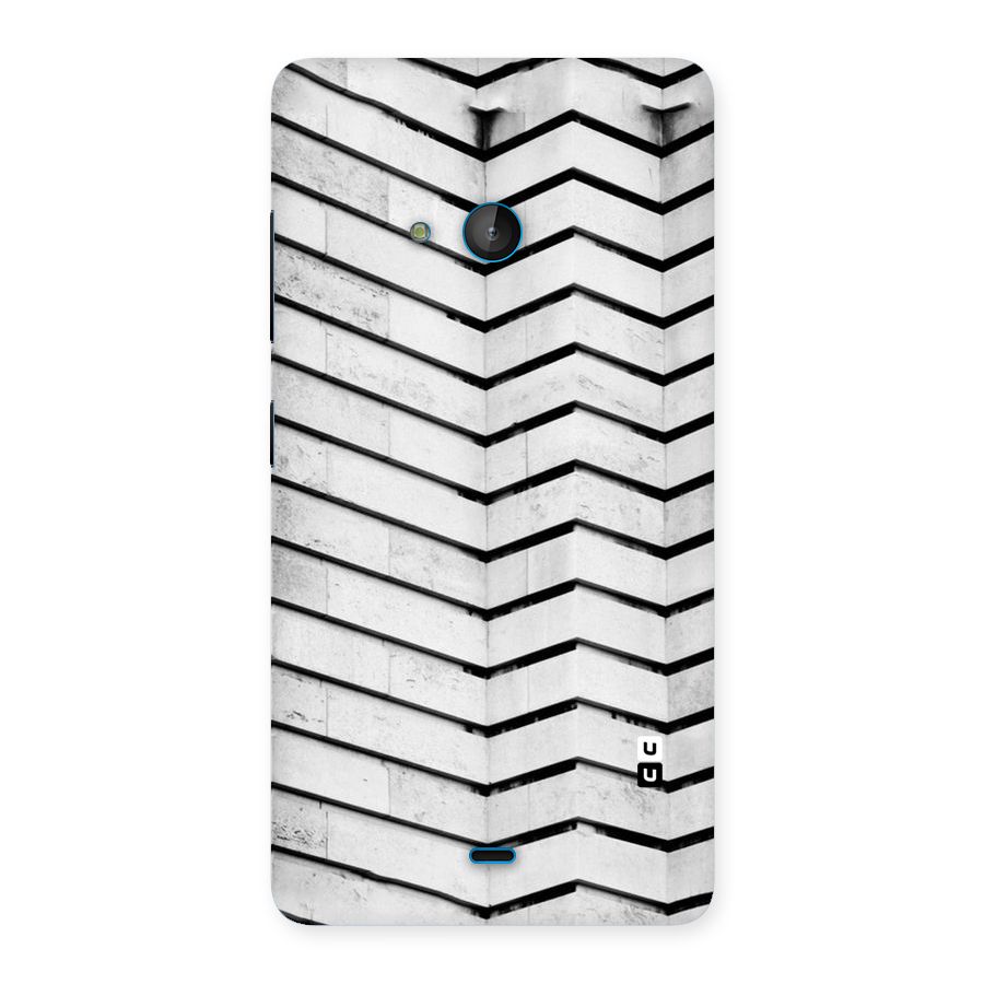 Wall Zig Zag Back Case for Lumia 540