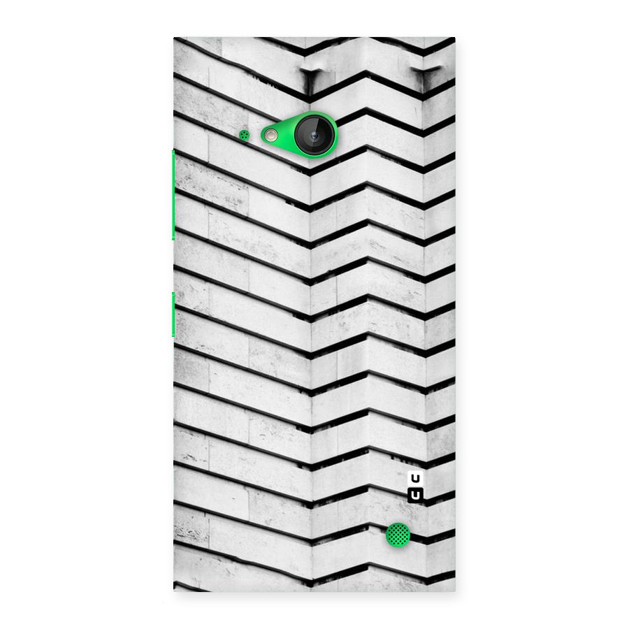 Wall Zig Zag Back Case for Lumia 730