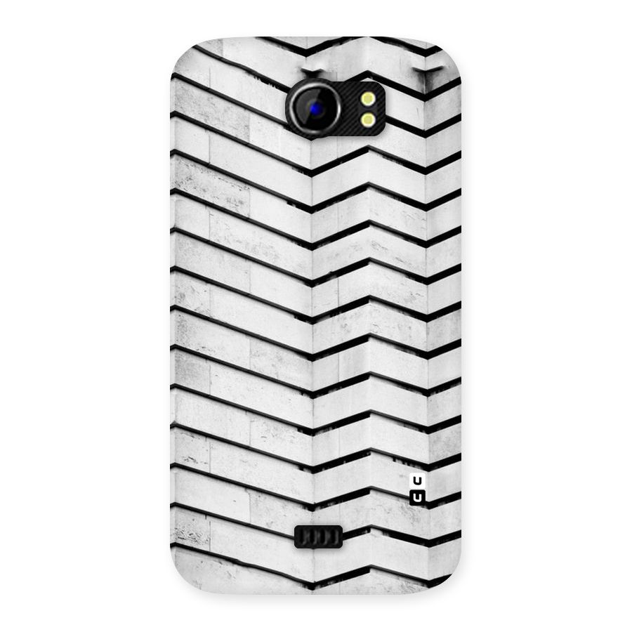 Wall Zig Zag Back Case for Micromax Canvas 2 A110