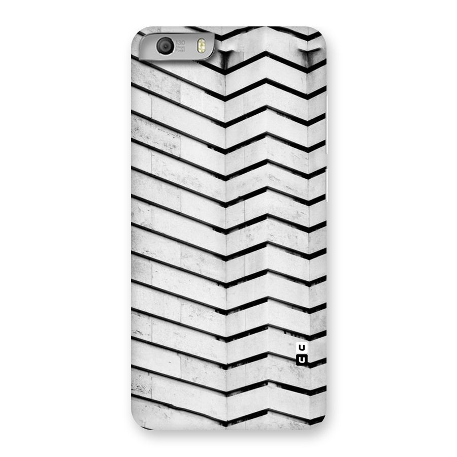 Wall Zig Zag Back Case for Micromax Canvas Knight 2