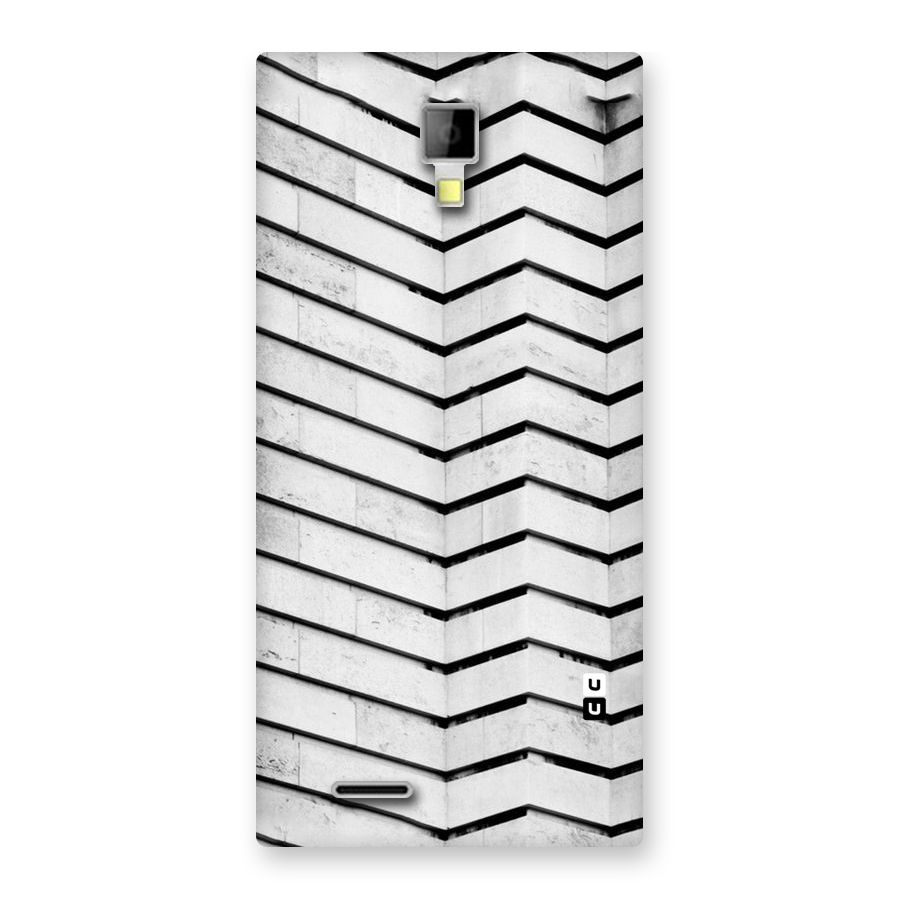 Wall Zig Zag Back Case for Micromax Canvas Xpress A99