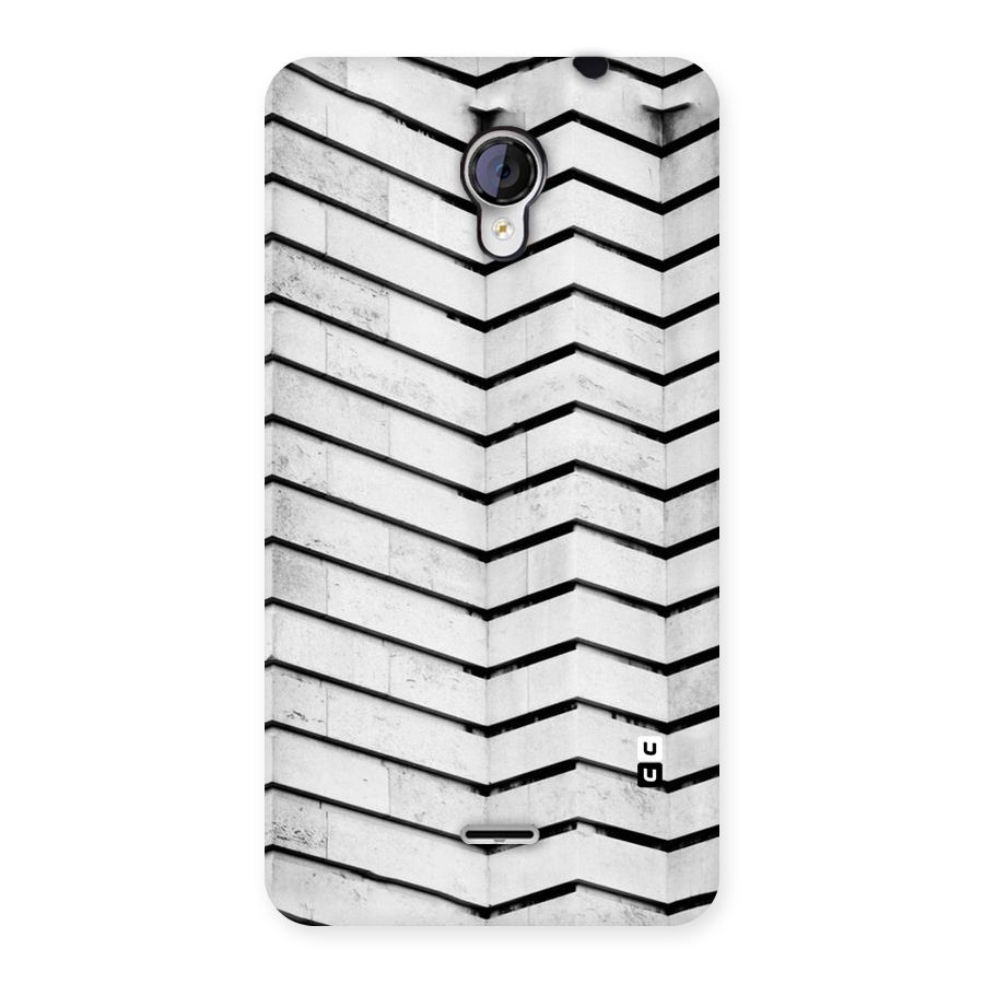 Wall Zig Zag Back Case for Micromax Unite 2 A106